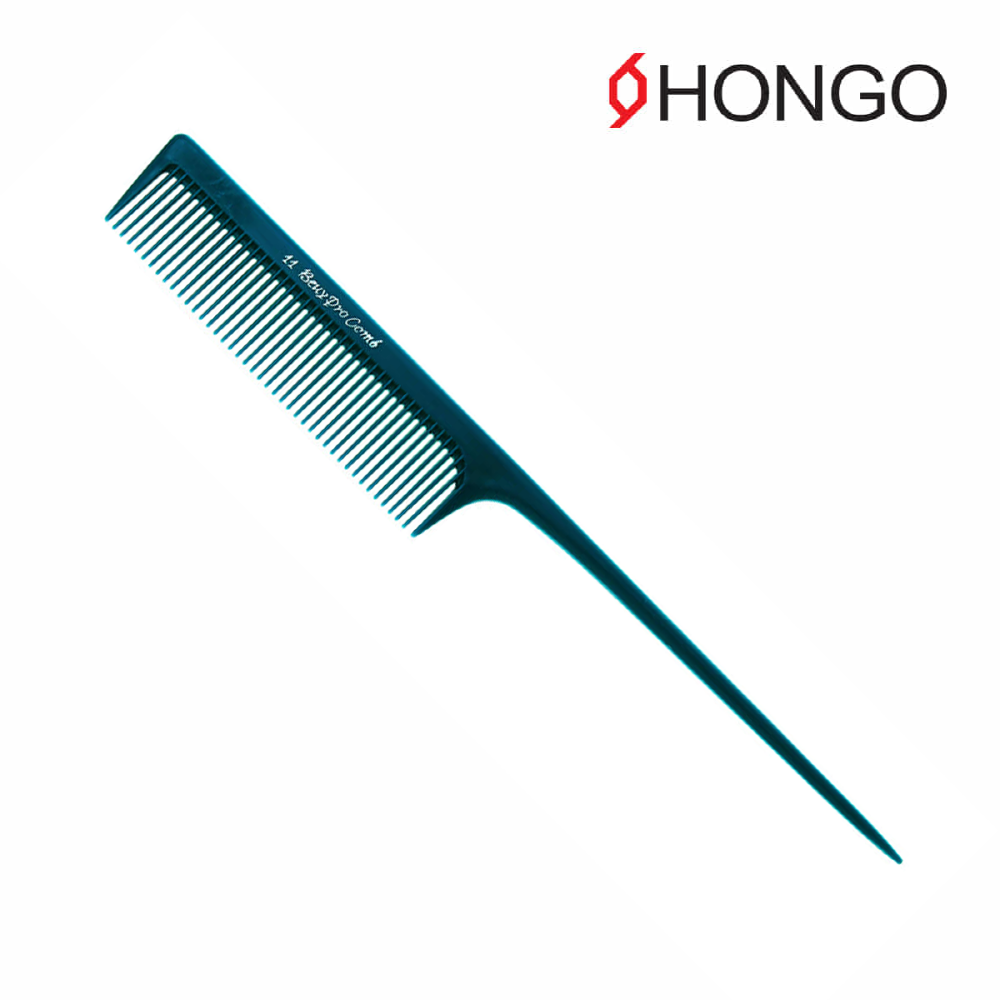 [HONGO] 홍고 11 꼬리빗 커트빗 - Beuy Pro Comb 11 소프트(블루)